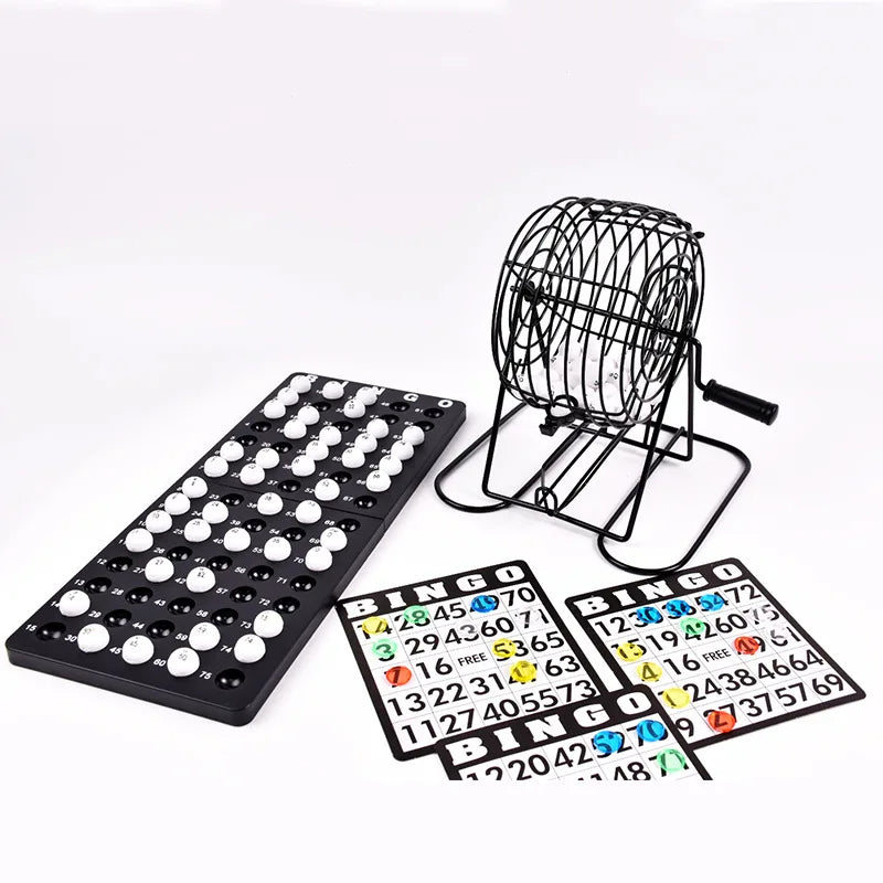 BINGO JUEGO DE MESA 18 PERSONAS | INCLUYE ACCESORIOS COMPLETOS