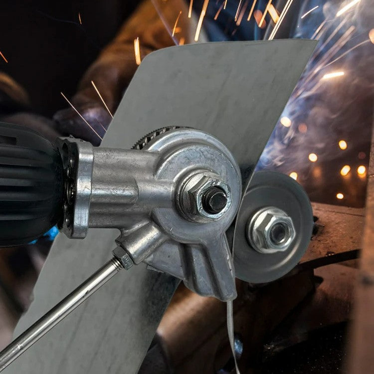 PACK 2 ADAPTADORES DE TALADRO: SIERRA Y METALES + ACCESORIOS + GARANTÍA 1 AÑO