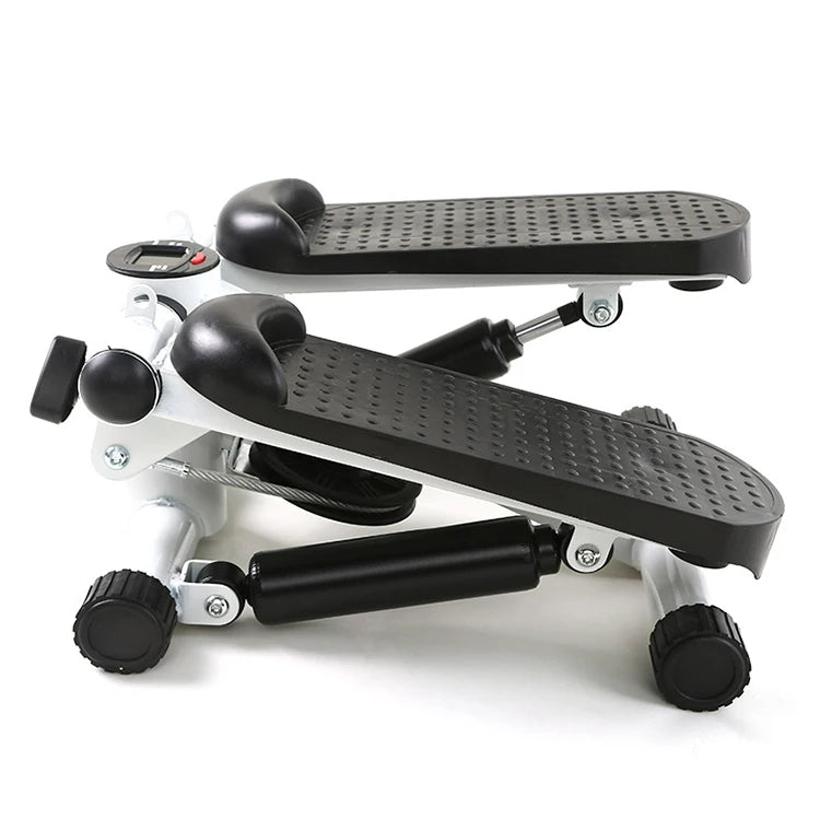 Escaladora Fitness con Pantalla + 2 Bandas de Resistencia + Pack 10 Parches Dolor de Espalda de REGALO