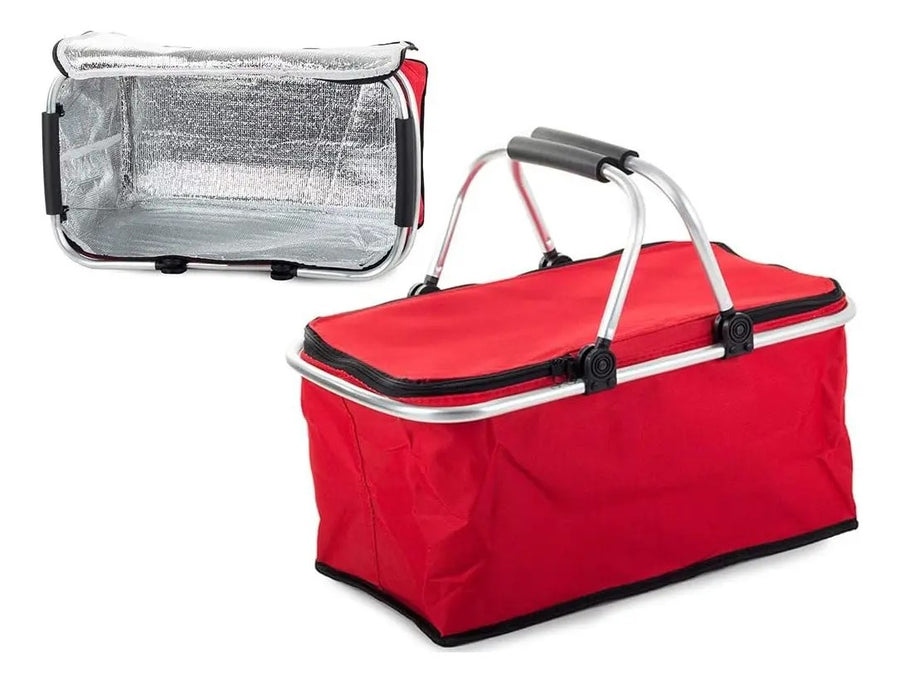 Cooler Plegable + Linterna de Regalo | Lleno en el Paseo, Plano al Guardarlo | Envío Gratis