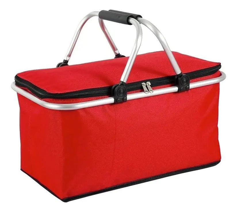 Cooler Plegable + Linterna de Regalo | Lleno en el Paseo, Plano al Guardarlo | Envío Gratis