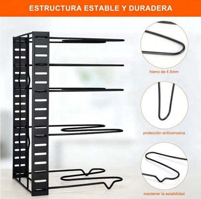 Estructura de hierro de 4,5 mm estable y duradera