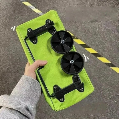 Carrito de Compra Plegable con Ruedas para Mercadería + Afilador Cuchillos de REGALO (c/ envío gratis)