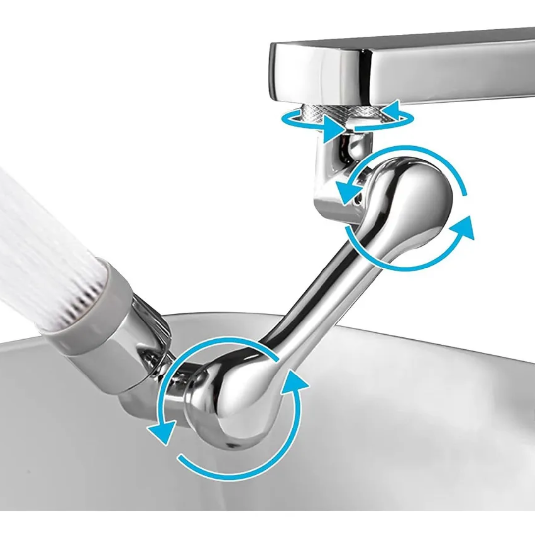 Pack 2 Extensores de Llave Sistema 360° + Filtrador y Aireador Incluidos