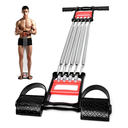 Bandas de Resortes Metálicas 3 en 1: Gimnasio Completo en Casa