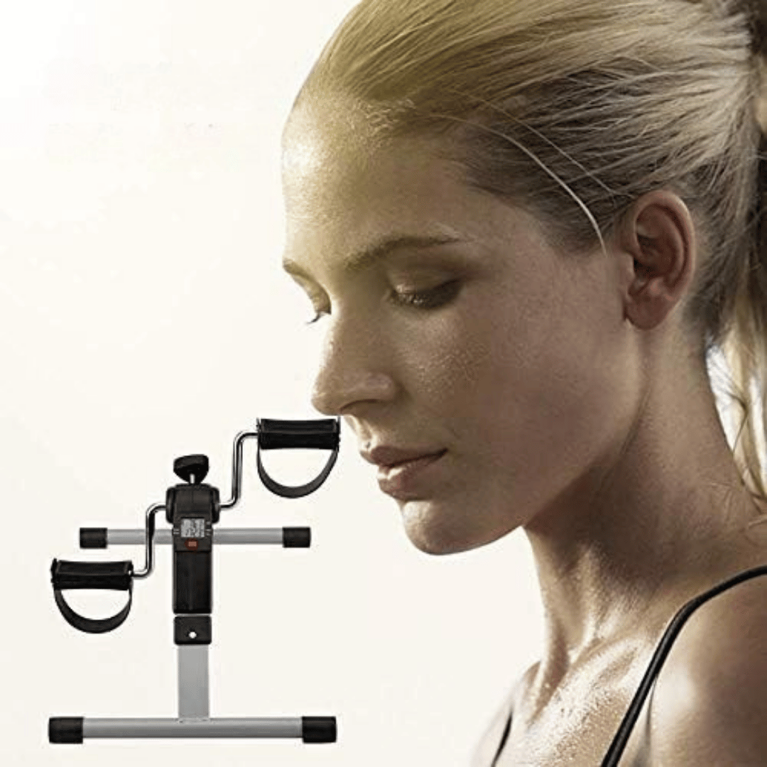 Pedalera Fitness Pantalla LED (pila incluidas) + Masajeador Muscular de REGALO