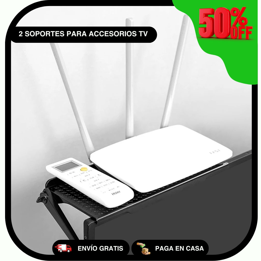 Pack 2 Soportes de Accesorios para Pantalla de TV (Envío Gratis)