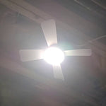 Ampolleta Ventilador con Luz y Control | Aire y Luz sin Perforar | Envío Gratis