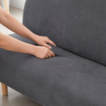 Funda Elástica para Sofá Cama, Futón y Sofá de Brazos Bajos | 2 Cuerpos