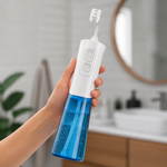 Irrigador Dental Portátil Recargable con Cabezal de 4 Salidas | Evita Mal Aliento | Envío Gratis