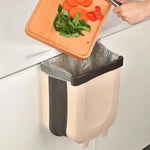 Basurero Plegable de Puerta Pack de 2 + 5 Paños de Regalo | Orden en la Cocina | Envío Gratis