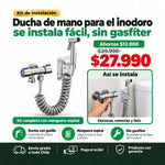 Ducha de Mano para Inodoro | Instalación Fácil sin Gasfíter | Envío Gratis