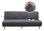 Funda Elástica para Sofá Cama, Futón y Sofá de Brazos Bajos | 2 Cuerpos