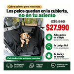 Cubre Asiento para Mascotas | Viaja con tu Perro sin Pelos en el Auto | Envío Gratis