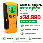 Detector Digital de Pared | Revisa Antes de Perforar | Envío Gratis