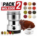 Pack 2x1 Molinillo Eléctrico | Café y Aliños Recién Molidos | Envío Gratis