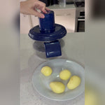 Pelador Eléctrico de Frutas y Verduras + Picador de Regalo | Pela en Segundos sin Cuchillo | Envío Gratis