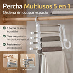 Kit 3 Organizadores de Ropa 90 L + 3 Colgadores de Pantalón | Guarda el Invierno y Libera tu Clóset | Envío Gratis