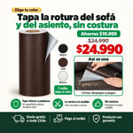 Rollo Reparador de Cuero Adhesivo | Tapa Roturas de Sofás y Asientos sin Costura | Envío Gratis
